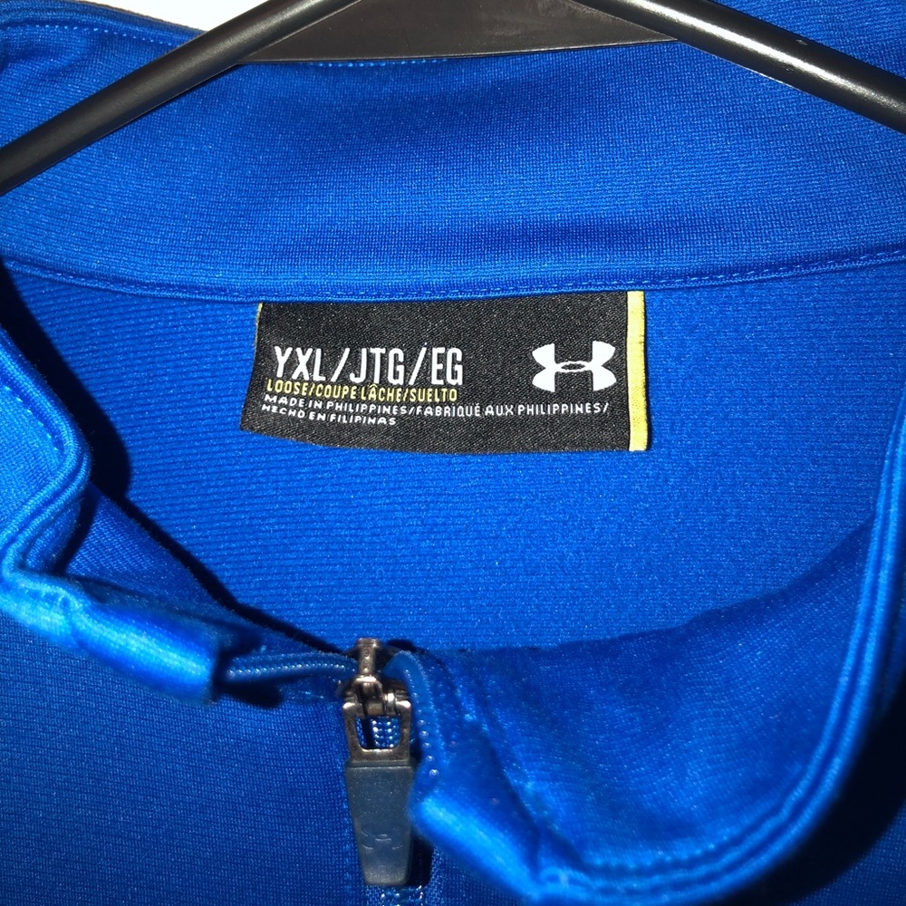 Blue under armour sweater